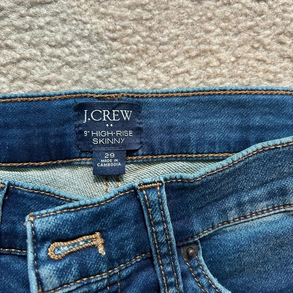 J Crew High Rise Skinny Crop  - Excellent Condition - Picture 2 of 3